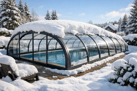 Bästa pooltak för snölast - så väljer du rätt