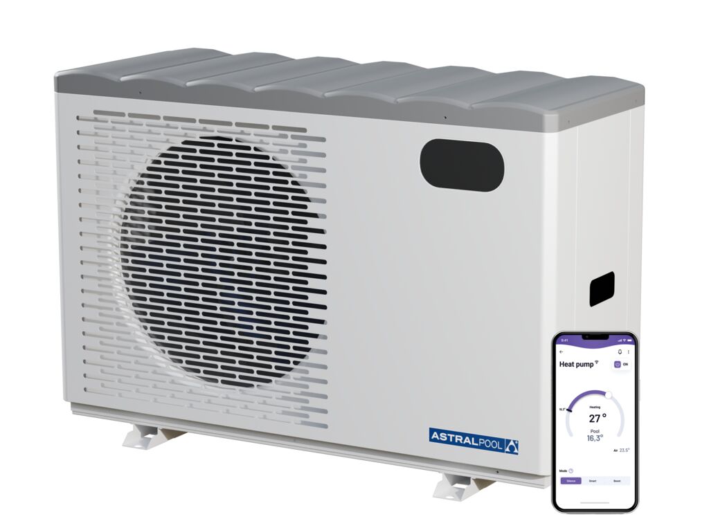 AstralPool Eco Elyo – medence-hőszivattyú – termékkép