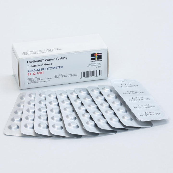 Testtablett Alkalinitet, 100 tabletter