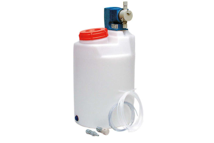 Komplett flockningsstation
