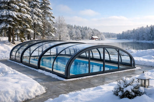 Pooltak för vinterklimat - rätt val i Sverige
