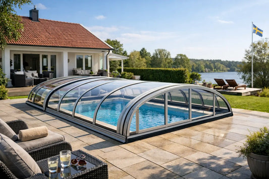 Guide till pooltak i Sverige för villaägare