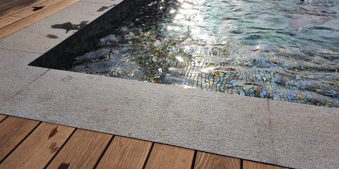 Poolszegély Természetes Kő