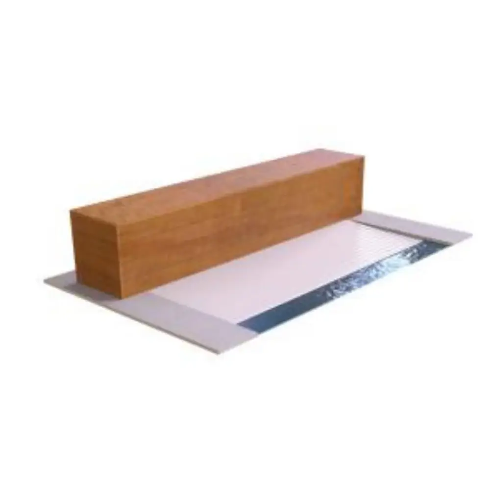 Aquatop ovanmark 60x14mm rektangulär träbit ljusbrun finish