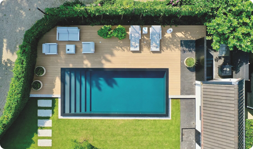 Pooltime Exklusiv Infinity 10/20mm PP pool 3 x 6 x 1,5 m