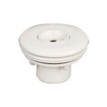 Vit plast spa-dusch d50 lim anslutning med cirkulär texturerad topp