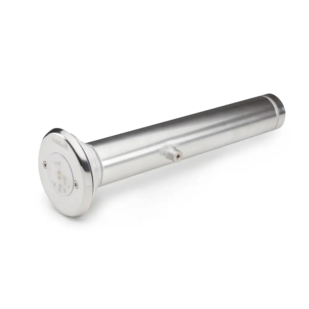 Pahlen Spotlight Classic rostfritt stål duschmunstycke med LED-belysning