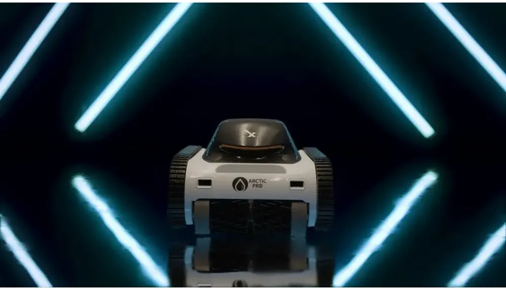 Xwarrior InverX X60 blå och svart robotisk poolrengörare