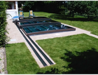 pooltak Mästare PLUS 6×12 egysín, 6mm átlátszó műanyag