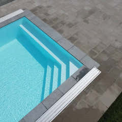 Pooltime Exclusive medence, 12 mm – téglalap alak, türkizkék víz