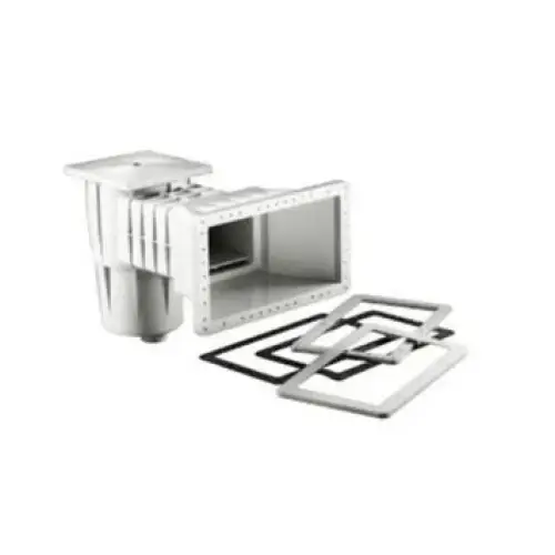 Silvrigt poolfilterhus Thermopool 15l wide med dubbla packningar