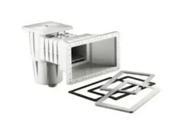 Silvrigt poolfilterhus Thermopool 15l wide med dubbla packningar