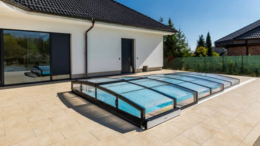 pooltak Infinity 4×8 átlátszó műanyag